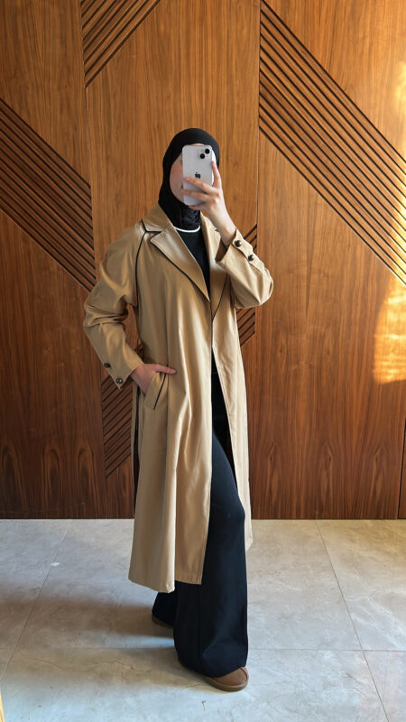 Trench Coat En Beige
