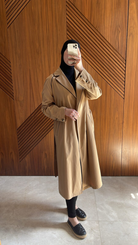 Trench Coat En Beige